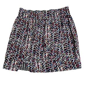 Cabi Medium Skirt Elastic Waist Slip On (could be reversible) Colorful